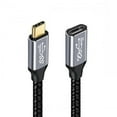thumbnail image 2 of Xiwai USB-C USB 3.1 Type-C Male to Female Extension Data Cable 10Gbps 100W with Sleeve for Laptop Phone, 2 of 7