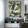 thumbnail image 4 of KLL Daisy Guinea Pig Print Farmhouse Canvas Wall Art,Wall Decorations For Living Room Office Canvas Wall Decor for Home Decorations, 12'×16’’, 4 of 8