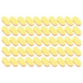 thumbnail image 1 of Unique Bargains 50 Pcs Mini Block Oval Nail Buffers for DIY Yellow Orange, 1 of 6