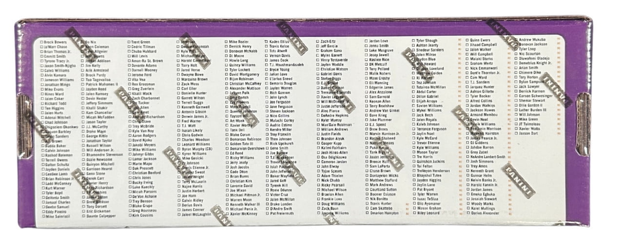 Panini 2025 Donruss Football Hobby Factory Trading Card Set (400 Complete Card Set + 5 Donruss Optic Rated Rookie Preview Holos Pack)