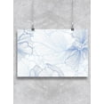thumbnail image 1 of Blue Floral Pattern Design Poster -Image by Shutterstock, 1 of 2