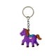 thumbnail image 1 of Llavero con diseño de caballo del zodiaco, tamaño compacto y mini, hecho a mano, para bolsos, mochilas, carteras, coches y accesorios., 1 of 8