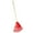 Red, variant on EmscoGroup 2858 25-Tine Red Poly Leaf Rake- 24 in.