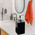 thumbnail image 5 of kurtrusly Practical Pump Bottle Shampoo Dispenser for Home Kitchen Black 500ml 1Set, 5 of 5