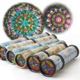 thumbnail image 4 of Kaléidoscope pour Enfants Confortable Cognition des Couleurs Design Rotatif Multicolore Kaléidoscope Classique pour Enfants, 4 of 5