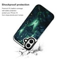 thumbnail image 2 of Compatible with iPhone 11 12 13 mini 14 15 16 Pro Max Plus Wallet Case with Card Holder, PU Leather Kickstand Card Slots Case ( Butterfly Ocean, iPhone 15 Pro), 2 of 7