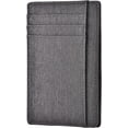 thumbnail image 1 of LAICAIW Slim Wallet RFID Front Pocket Wallet Minimalist Secure Thin Credit Card Holder, 1 of 7