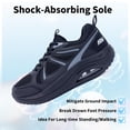 thumbnail image 4 of Jinta Shoes Women's Arch Support Walking Shoes, Orthopedic Sneakers for Plantar Fasciitis & Heel Pain Relief, Supportive Standard Fit, 4 of 9