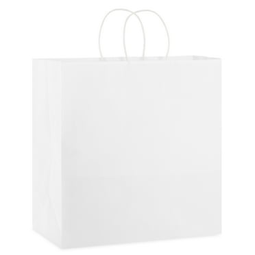 Hallmark Extra-Deep Gift Bag (Solid White)