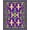Purple, Pattern 4, variant on ODIKA 2'x3' Machine Washable Non-Slip Area Rug, Festive Fleur de Emblem High Traffic Rug, Purple, 23464