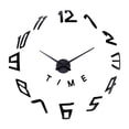 thumbnail image 1 of 31-47-Inch Number DIY 3D Wall Clock Quartz Home Office Decoration Art Clock, 1 of 9