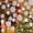 White, variant on 12Pcs White 3D Paper Snowflakes for Winter Christmas Decoration, Reusable Paper Hanging Snowflakes with Garlands for Ceiling Window Decor