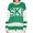 Green, variant on Fall Winter Women Long Sleeved Letter Print Knit Sweater Pullover