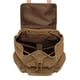 thumbnail image 3 of KAUKKO Mochila de Lona Vintage-Gran Capacidad, Mochila Multifuncional Duradera para Exteriores-MARRÓN, 21.4L, 3 of 4