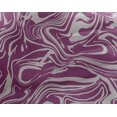 thumbnail image 5 of oneOone Georgette Viscose Purple Fabric Abstract Marble Dress Material Fabric Print Fabric By The Yard 42 Inch Wide, 5 of 6