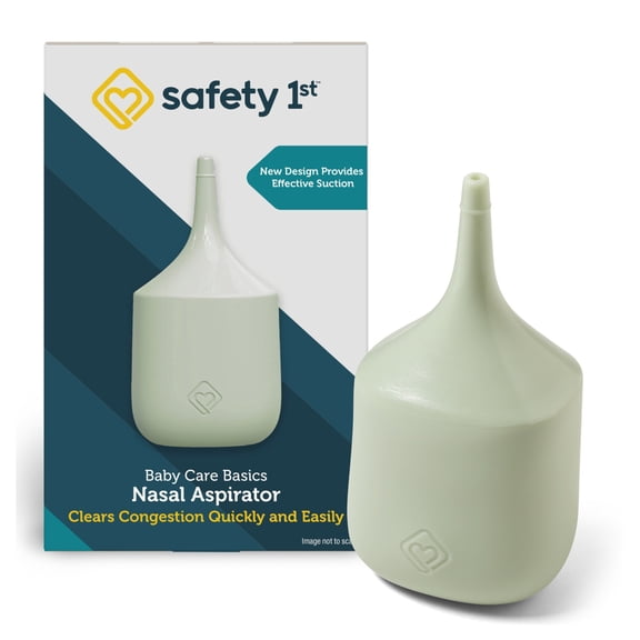 Safety 1st Baby Care Basics Baby Nasal Aspirator, Soothing Sage
