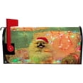 thumbnail image 5 of Coolnut Mailbox Covers, Magnetic Standard Size Dog in A New Year's Dress Seasonal Mail Wraps for Home Outdoor Decor, 20.7"x18.03", 5 of 5