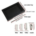 thumbnail image 2 of qifei Plateau d'Égouttement Bas Kit à Ressort & Long en Acier Inoxydable pour Tube en Acier pour Gaggia Classic Pro, 2 of 7