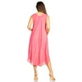 thumbnail image 2 of Sakkas Everyday Essentials Caftan Tank Dress / Cover Up - Melon / Black - One Size, 2 of 5