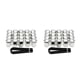 thumbnail image 2 of Speravity 20 piezas ABS tapa de válvula de neumático de coche portátil Universal Hexagonal automotriz Protector parte accesorios plata Plata 2piezas, 2 of 6