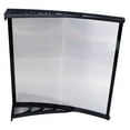 thumbnail image 2 of Zimtown 39"x29" Window Awning Front Door Canopy Patio Black, 2 of 8