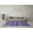 thumbnail image 3 of Ahgly Company Indoor Rectangle Oriental Blue Industrial Area Rugs, 8' x 10', 3 of 4