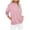 Pink, variant on AIEOTT 2024 Fall Fashion Sweatshirt for Women, Casual Tunic Tops Solid Long Sleeve Loose Soft Blouses