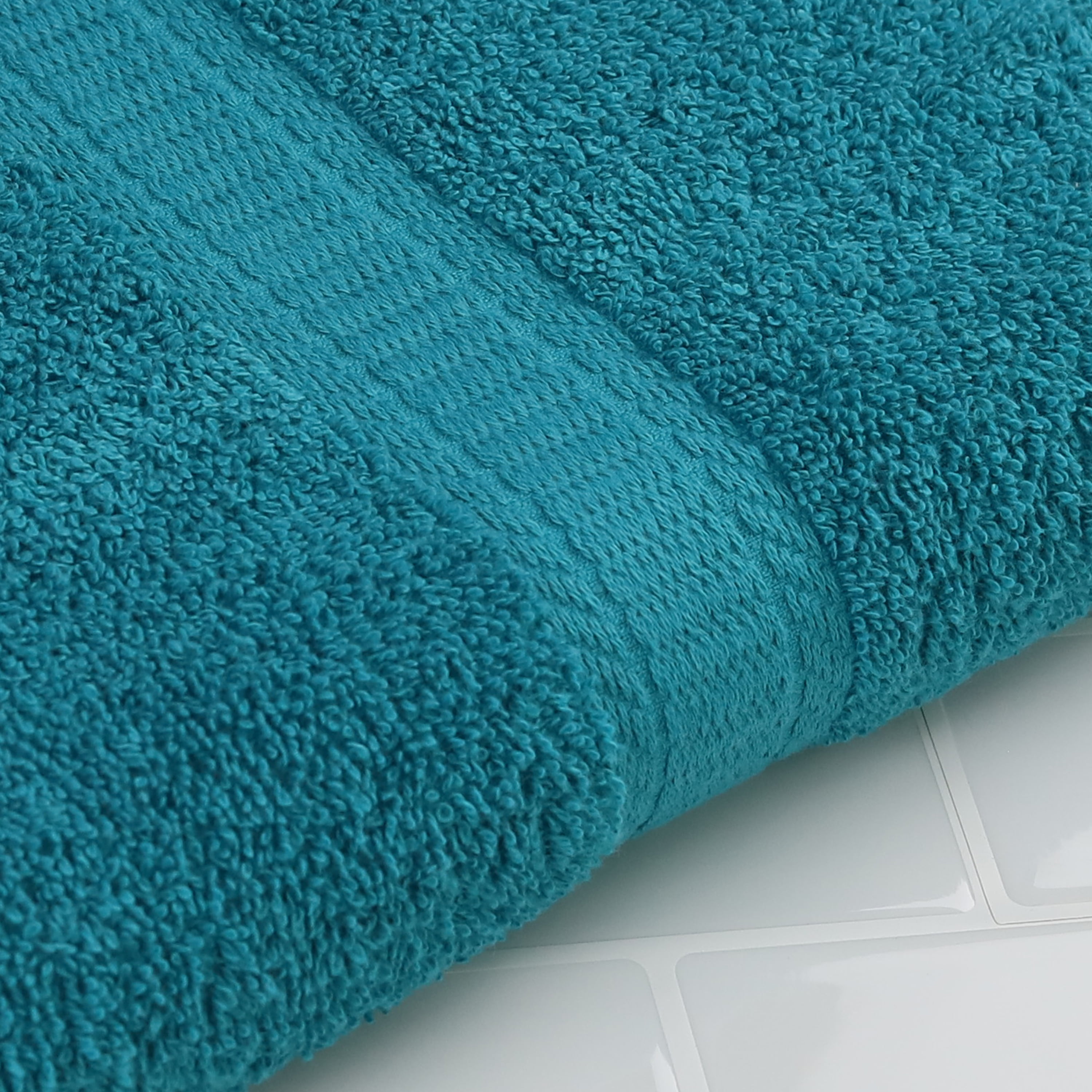 Mainstays Basic Solid Hand Towel, Turquoise
