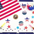 thumbnail image 5 of Qjidjing Independence Day Themed Multi-purpose, Stickers, Decorative Tags, for Gift Packaging, Package Sealing, Phone Laptop Decoration, 5 of 5