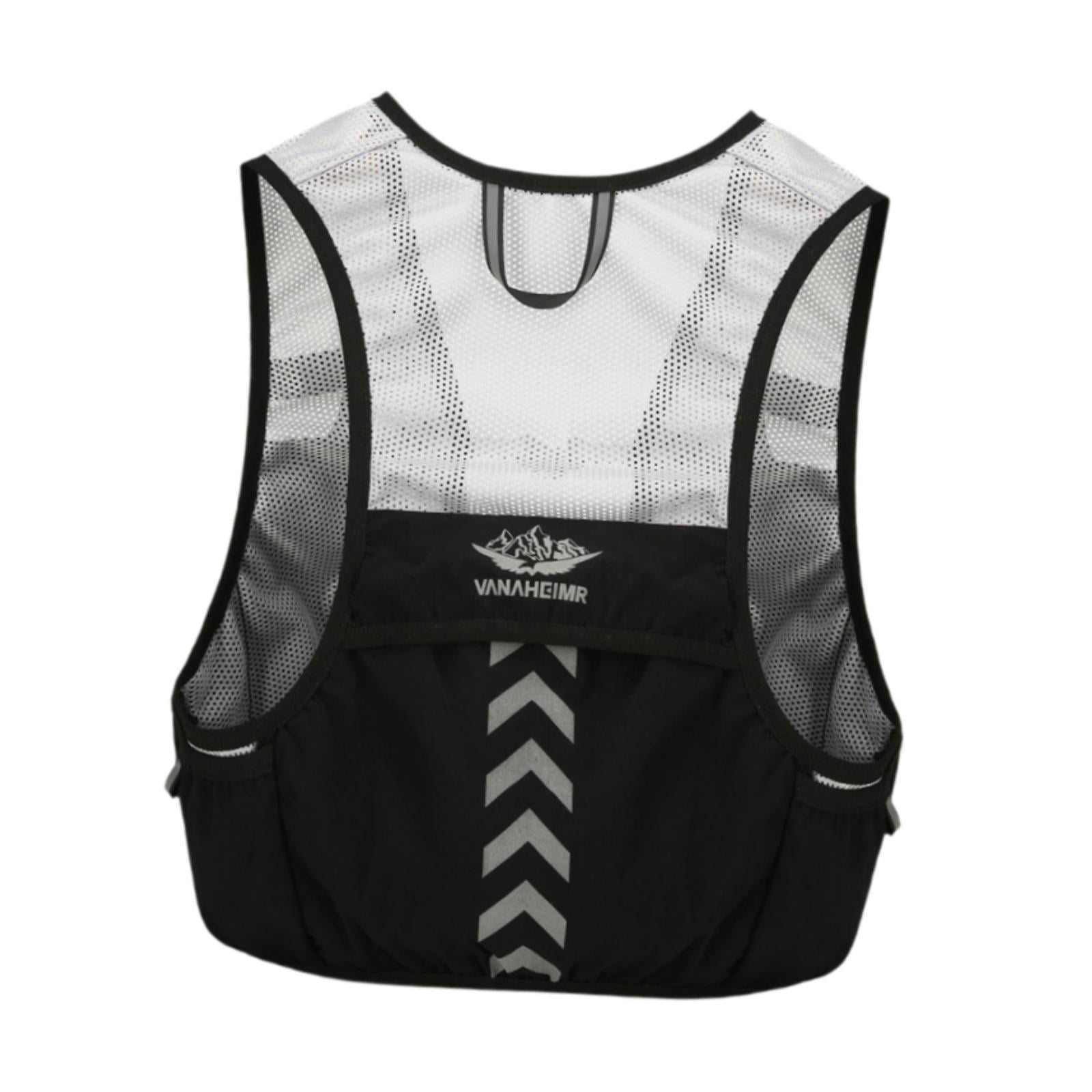 GARENDE Running Vest Breathable Adjustable Vest for Running Outdoor Sports Black