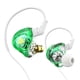 thumbnail image 5 of Cateissary Auricular con cable Auriculares profesionales de silicona Botón de control Cable de fibra Auricular HiFi dinámico Auricular Verde 5Conjunto, 5 of 6