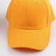 thumbnail image 5 of Gorra de baloncesto Hugo para hombre y mujer Sombrero de sol liso al aire libre Amarillo, 5 of 5