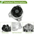 thumbnail image 4 of Unique Bargains Engine Water Pump for Audi Q7 2006-2010 No.022121011A Cooling Water Pump, 4 of 6