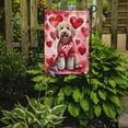 thumbnail image 2 of Goldendoodle My Valentine Garden Flag 11.25 in x 15.5 in, 2 of 5