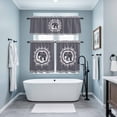 thumbnail image 4 of Ethnic Style Elephants Kitchen Curtains Valances and Tiers Set of 3 Retro National Animal Floral Tier Curtains and Valance with Rod Pocket for Small Windows, 27.5"x36", 4 of 9