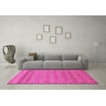thumbnail image 3 of Ahgly Company Indoor Square Abstract Pink Modern Area Rugs, 8' Square, 3 of 4