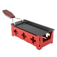 thumbnail image 1 of Cheese Raclette Rotaster Set Home Kitchen Grilling Tool  Baking Tray Stove Portable Non Stick, 1 of 7