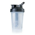 thumbnail image 3 of BlenderBottle Classic 20 oz Black and Clear Shaker Cup with Flip-Top and Wide Mouth Lid, 3 of 8