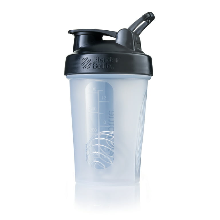 BlenderBottle Classic 20 oz Coral Shaker Cup with Flip-Top and Wide Mouth  Lid 