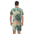 thumbnail image 6 of joogoo Men's Pajama Set Boat in Side V-Neck Pj Shorts Set 2 Piece Loungewear Sleepwear XL, 6 of 7