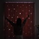 thumbnail image 3 of Cortinas de estrellas huecas de 2 capas, cortina opaca a juego de mezcla de gasa, paneles de cortina con aislamiento térmico autoadhesivo de cinta mágica Sincero  Hogar, 3 of 7