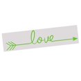 thumbnail image 3 of Decoración de pared AMOR Vinilo Calcomanía Calcomanía Ventana de coche Mural Calcomanía Panel Póster, And Peel, Decoración de pared con let Verde claro, 3 of 5