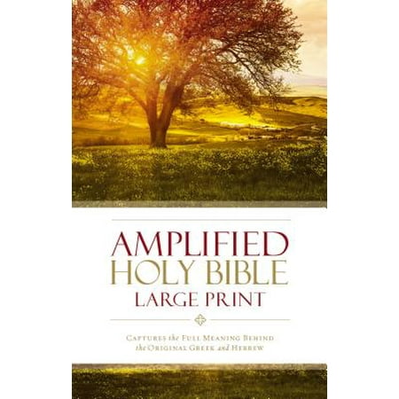 Amplified Bible-Am-Large Print : Captures the Full Meaning Behind the Original Greek and