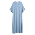 thumbnail image 2 of TaTaai Women's Casual Short Sleeve Maxi Dress with Loose Relaxed Fit, Soft Breathable Fabric, and Comfortable Everyday Style Gift, 2 of 6