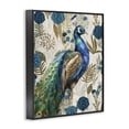 thumbnail image 2 of Stupell Industries Traditional Peacock Pride Botanicals Black Framed Giclee Art, 11 x 14, by Kim Allen, 2 of 8