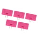 thumbnail image 1 of Adaptador de Enchufe Bling Bling 5 Piezas Convertidor de Corriente de Viaje Estándar de EE UU 110-250 V Rosa y Rojo, 1 of 12