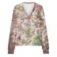 thumbnail image 5 of Cárdigan informal para mujer, cárdigan con botones y estampado navideño, chaqueta de moda, blusa para mujer, 5 of 5