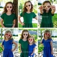 thumbnail image 2 of Gafas de sol COASION Kids Heart Girls UV400 Beige de 3 a 10 años, 2 of 5