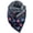 D, variant on AWZXDE Universal Autumn Winter Warm Printed Elegant Double Layer Buckle Soft Comfortable Scarf H