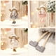 thumbnail image 4 of GOOHOCHY Juego de 3 colgantes navideños con forma de ángel para fiestas, 4 of 8